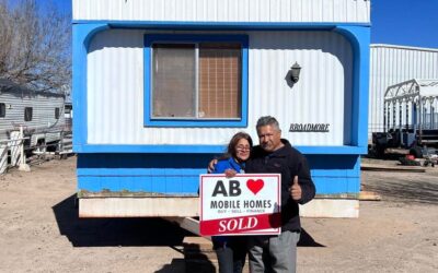 Congrats to Myself and Team on the sale of another mobile home !!!